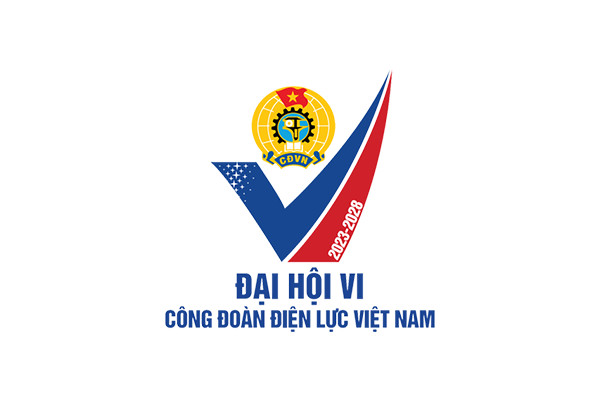 Công nhận Logo Đại hội Công đoàn Điện lực Việt Nam Lần thứ VI, nhiệm kỳ 2023-2028 (21/12/2022) 1