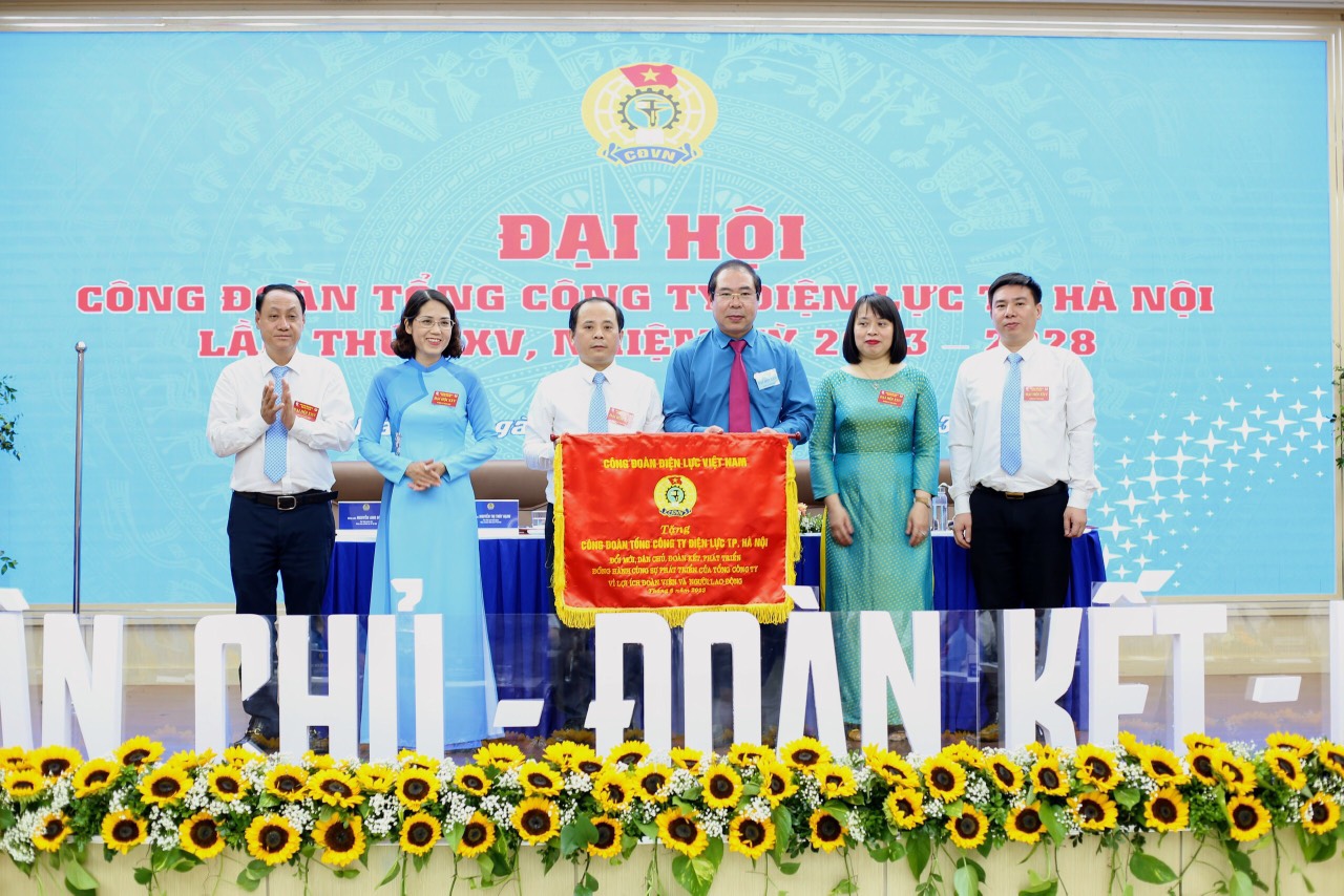Đại hội Công đoàn Tổng công ty Điện lực Thành phố Hà Nội, nhiệm kỳ 2023-2028 thành công tốt đẹp 1