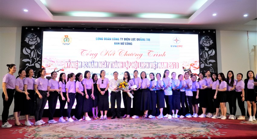 Công ty Điện lực Quảng Trị tổ chức các hoạt động chào mừng kỷ niệm 92 năm Ngày thành lập Hội Liên hiệp Phụ nữ Việt Nam 20/10 28
