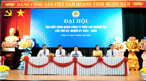 Ông Trần Quang Đông tái đắc cử Chủ tịch Công đoàn Công ty Điện lực Quảng Trị, nhiệm kỳ 2023-2028
