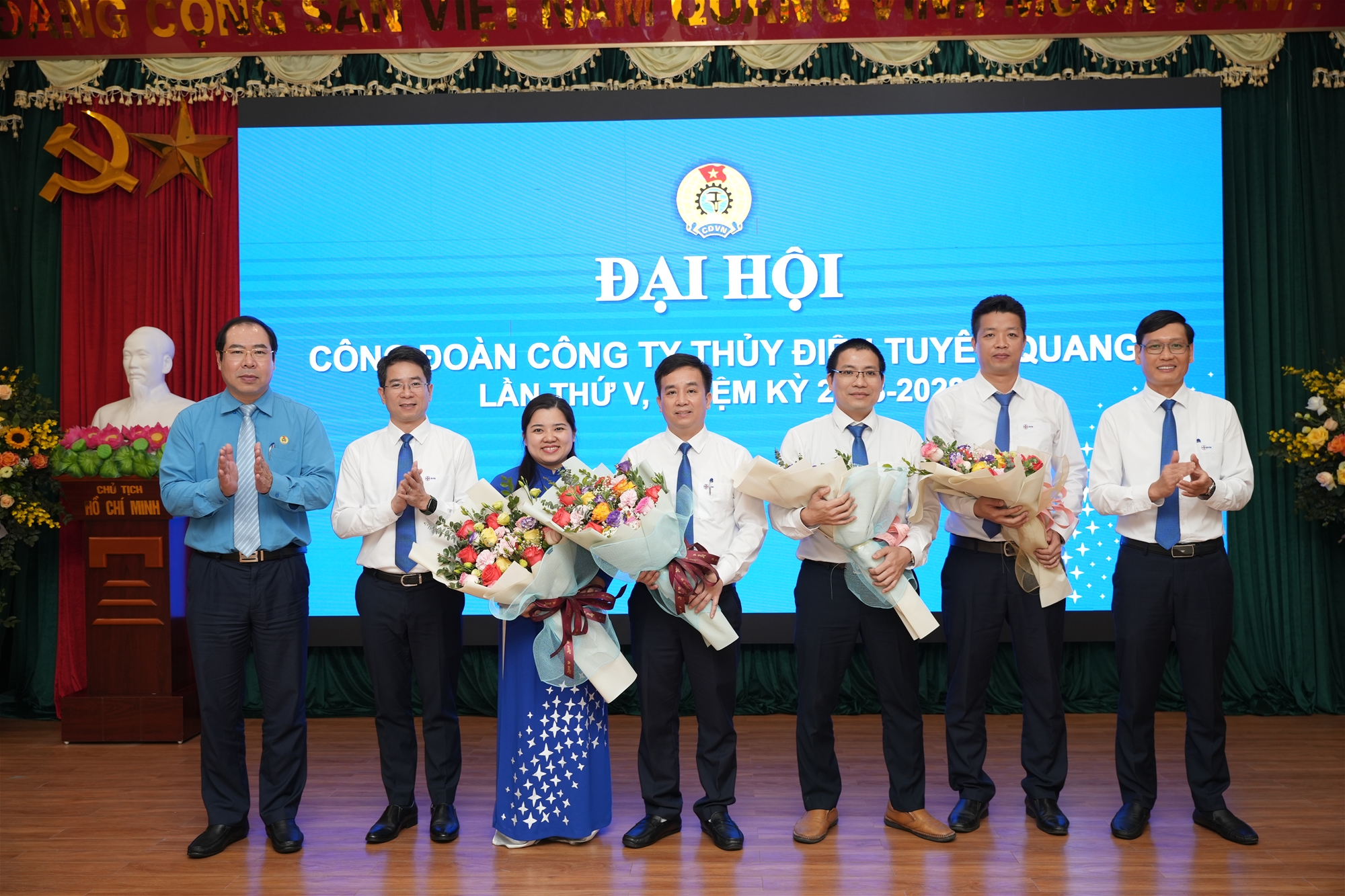 Đại hội Công đoàn Công ty Thủy điện Tuyên Quang khóa V, nhiệm kỳ 2023-2028 thành công tốt đẹp 6