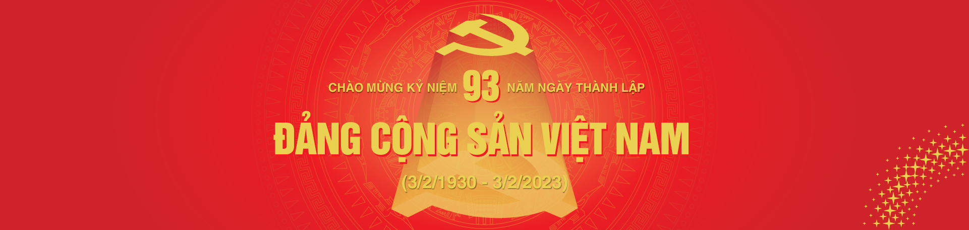 Banner kỷ niệm 93 năm thành lập